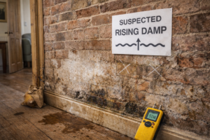Suspected rising damp in older buildings