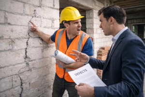 Disputes over building defects between parties